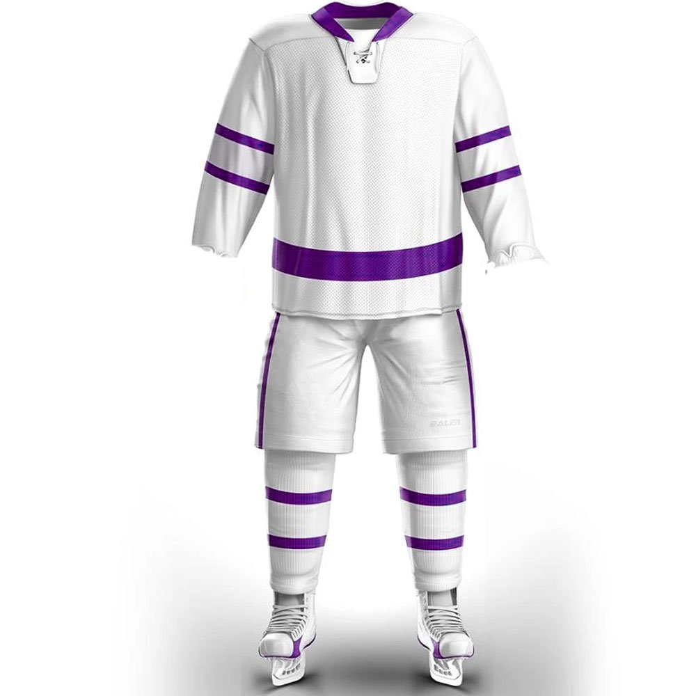 New Arrived Low Rate Best Material Sublimation Ice Hockey Uniform Customized Minimum Low Moq For Sale Men Ice Hockey Uniforms