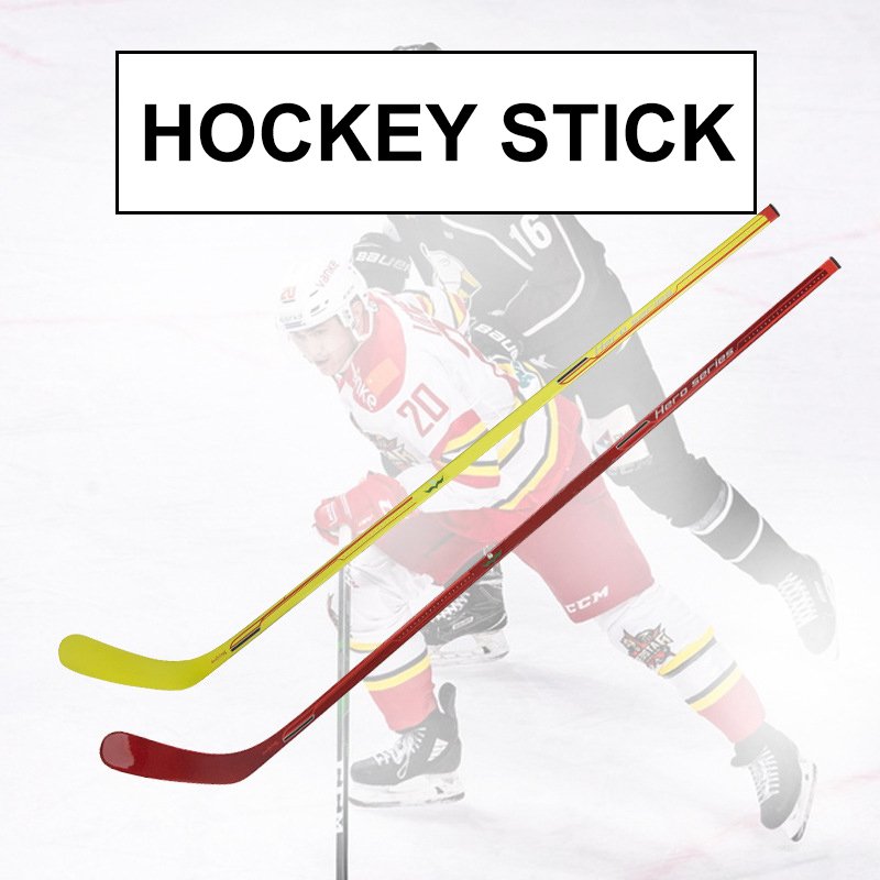 High Strength New Top Model Certification Customized Carbon Ice Hockey Stick Lightweight Professional Bulk Hockey Sticks