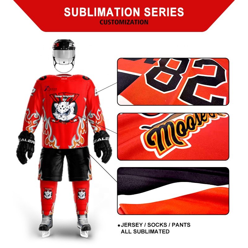 Christmas printing best design hockey jersey blank custom hockey jerseys twill custom ice hockey jersey