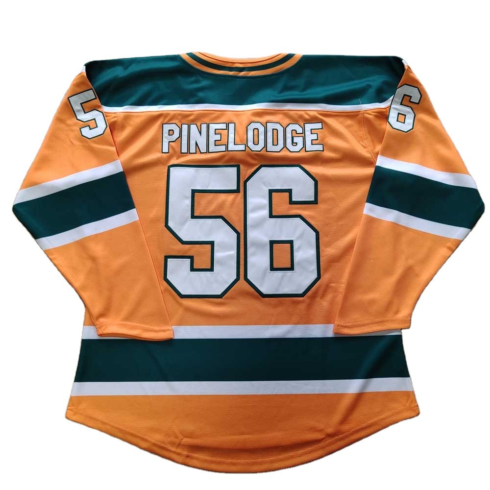High Breathable 100% Polyester Team Custom Ice Hockey Shirt sublimation Tackle Twill Ice Hockey Jersey For Youth