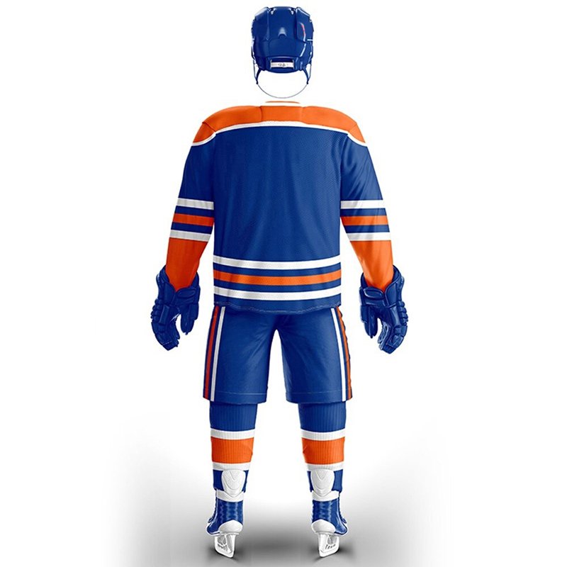 Hot Selling 100% Polyester Custom Logo Ice Hockey Uniform Newest Casual Wear Sports Gear with OEM Team Name