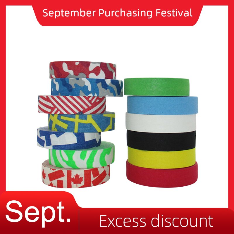 Super Discount Non Slip Ice Hockey Grip Stick Tape 2.5cm*20m Self-Adhesive Ice Hockey Tape Sport For Athlete
