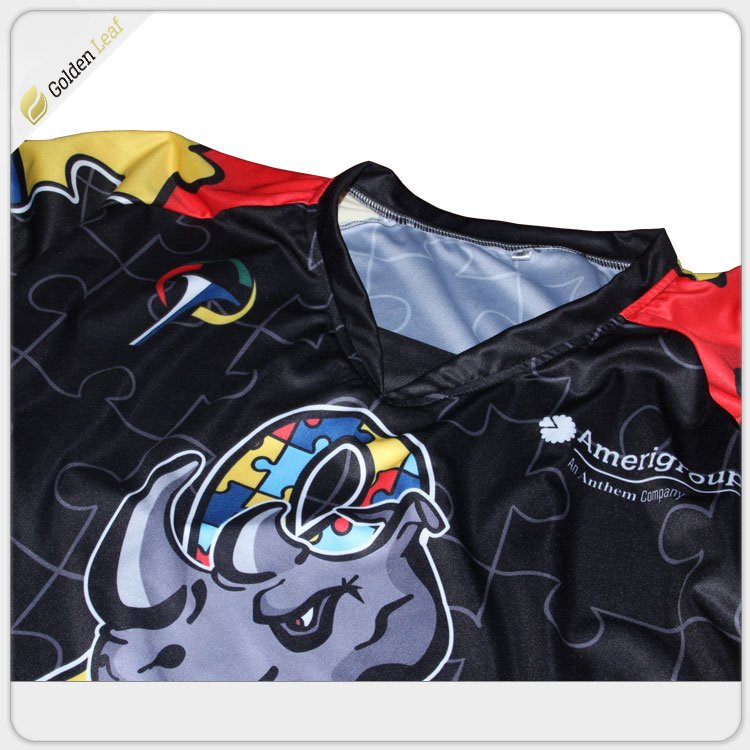 Custom Super Light Neck Guard Ice Hockey Uniform Top Shirt Arm Cut Proof Embroidery Printing Techniques Sports Wear Custom