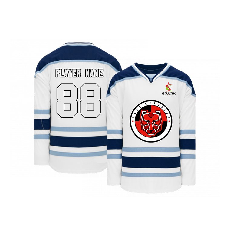Hot Sale Custom Designed Unisex Hockey Jerseys Tackle Twill Sublimation Ice Hockey Uniform for Adults