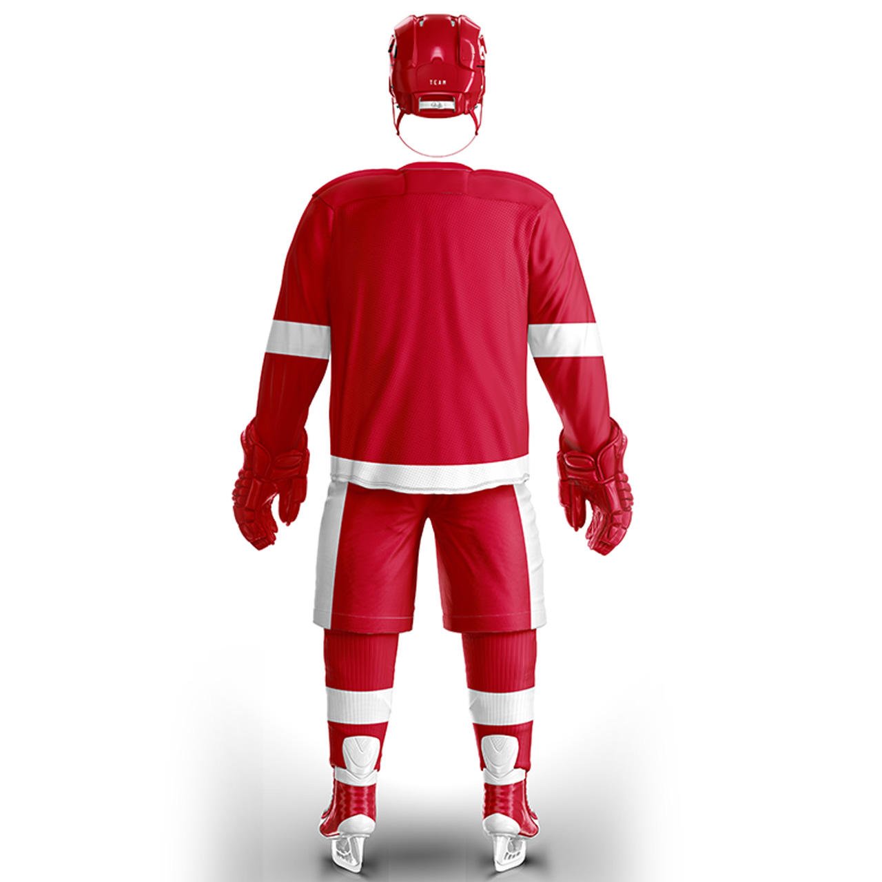 Factory Direct Sale Retro High Quality Soft Creative Printing Men Ice Hockey Jersey Set