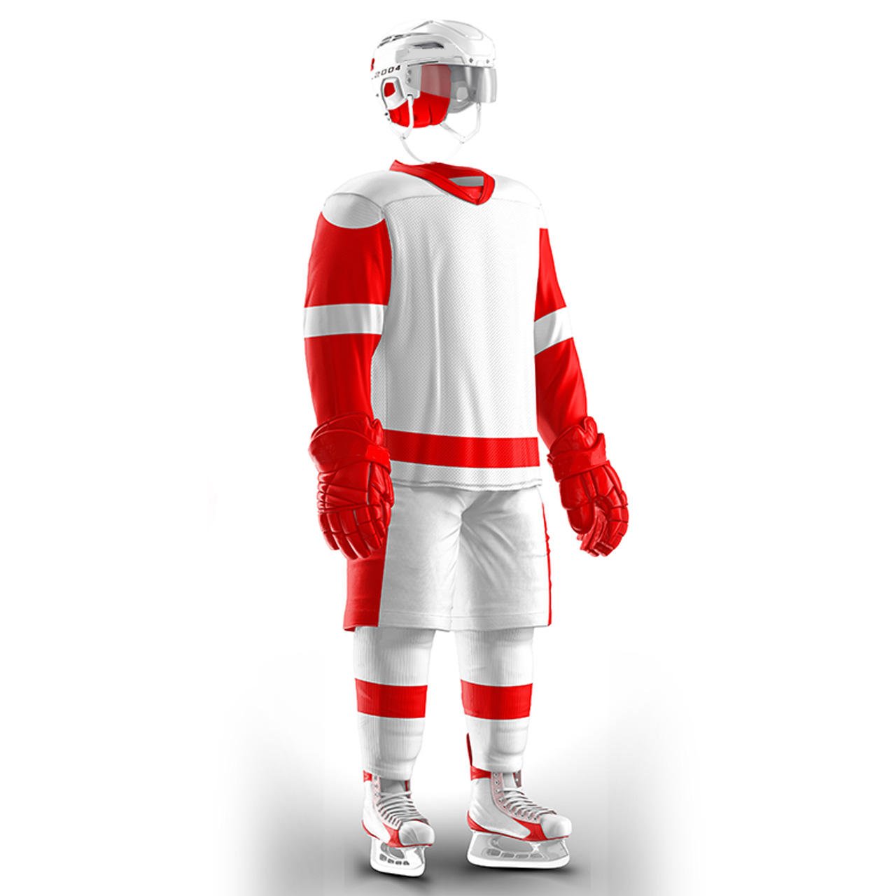 Factory Direct Sale Retro High Quality Soft Creative Printing Men Ice Hockey Jersey Set