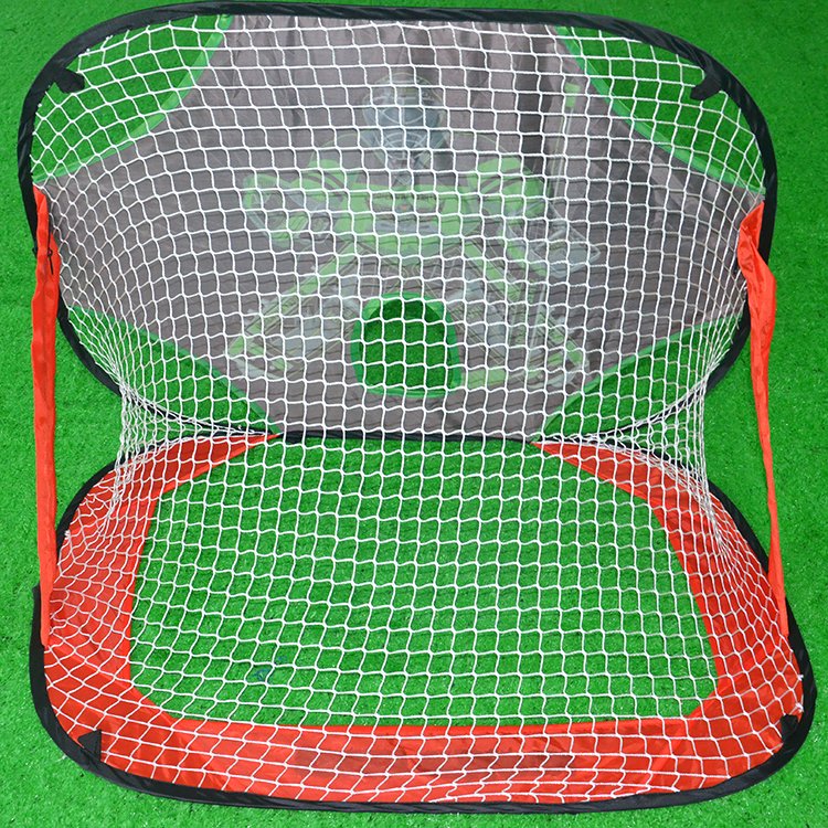 Customized Mini Pop Up ice Hockey Net and Sticks Kit