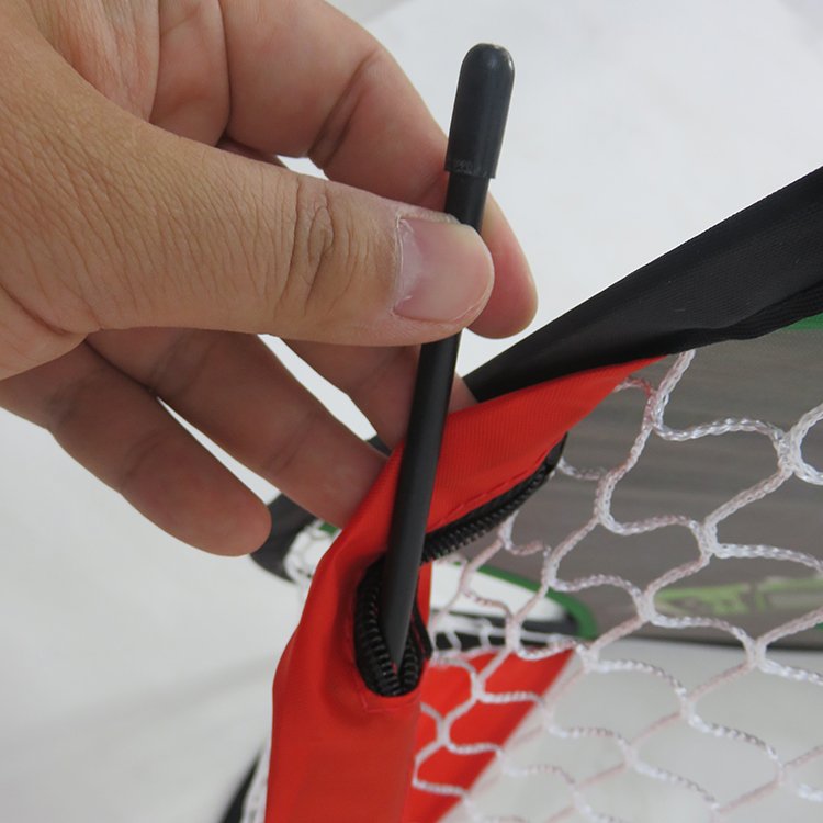 Customized Mini Pop Up ice Hockey Net and Sticks Kit