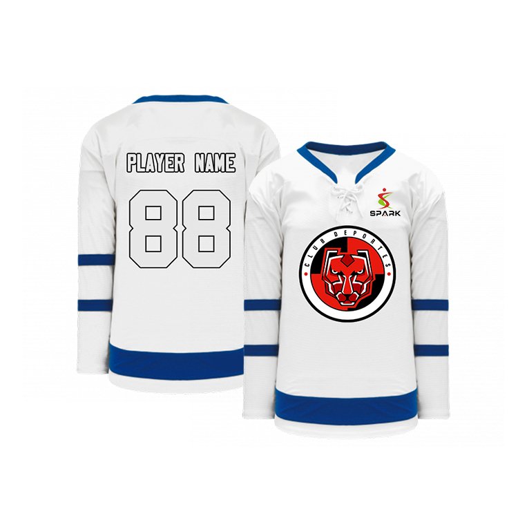 Unisex Custom Sublimation Ice Hockey Jerseys Popular Team Tackle Twill Design for Adults' Ice Hockey Wear