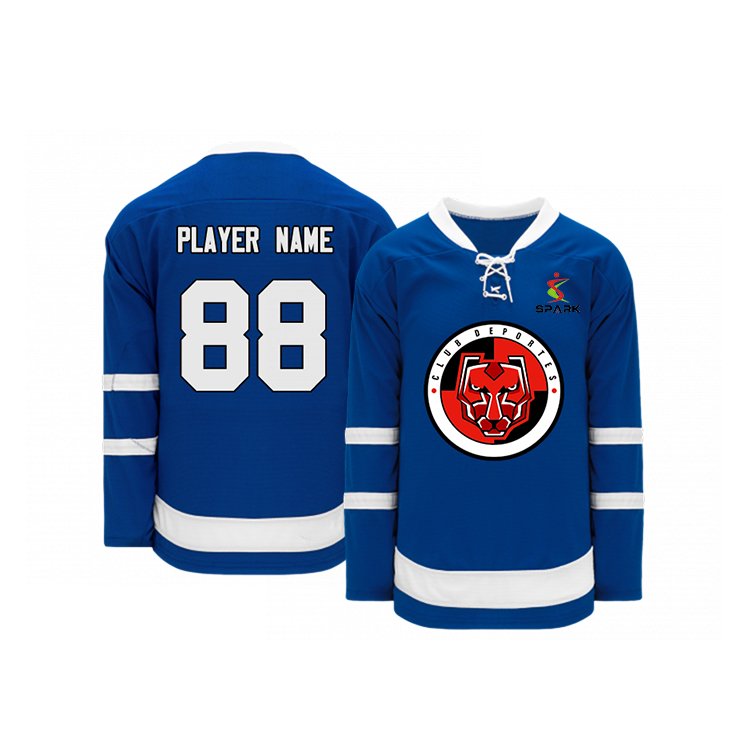 Unisex Custom Sublimation Ice Hockey Jerseys Popular Team Tackle Twill Design for Adults' Ice Hockey Wear