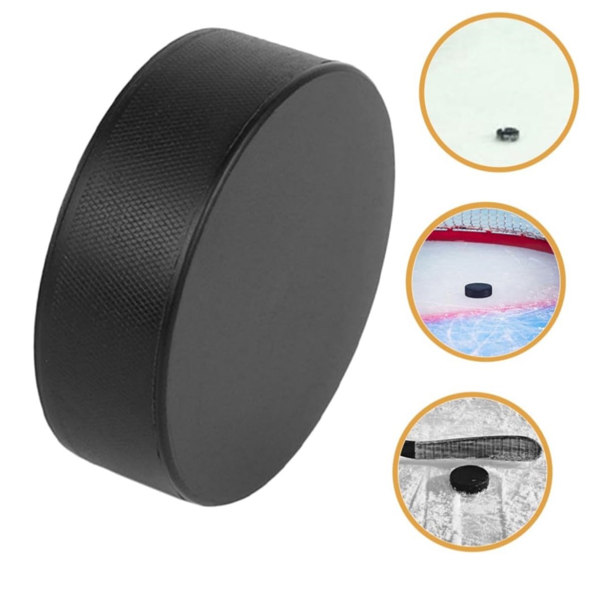 Wholesale Price Factory Direct Sale High Quality Ice Hockey Puck Customized Printing Logo Rubber Solid Official Ice Hockey Pucks