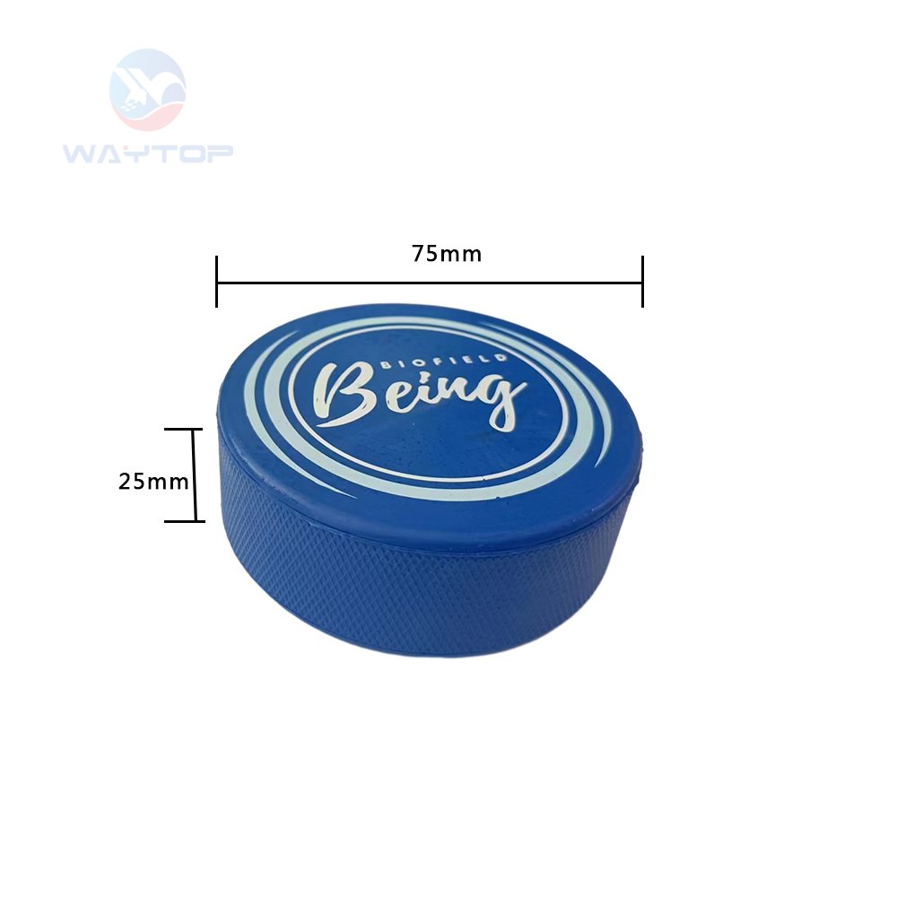 Custom Logo or Blank Training Rubber Ice Hockey Puck