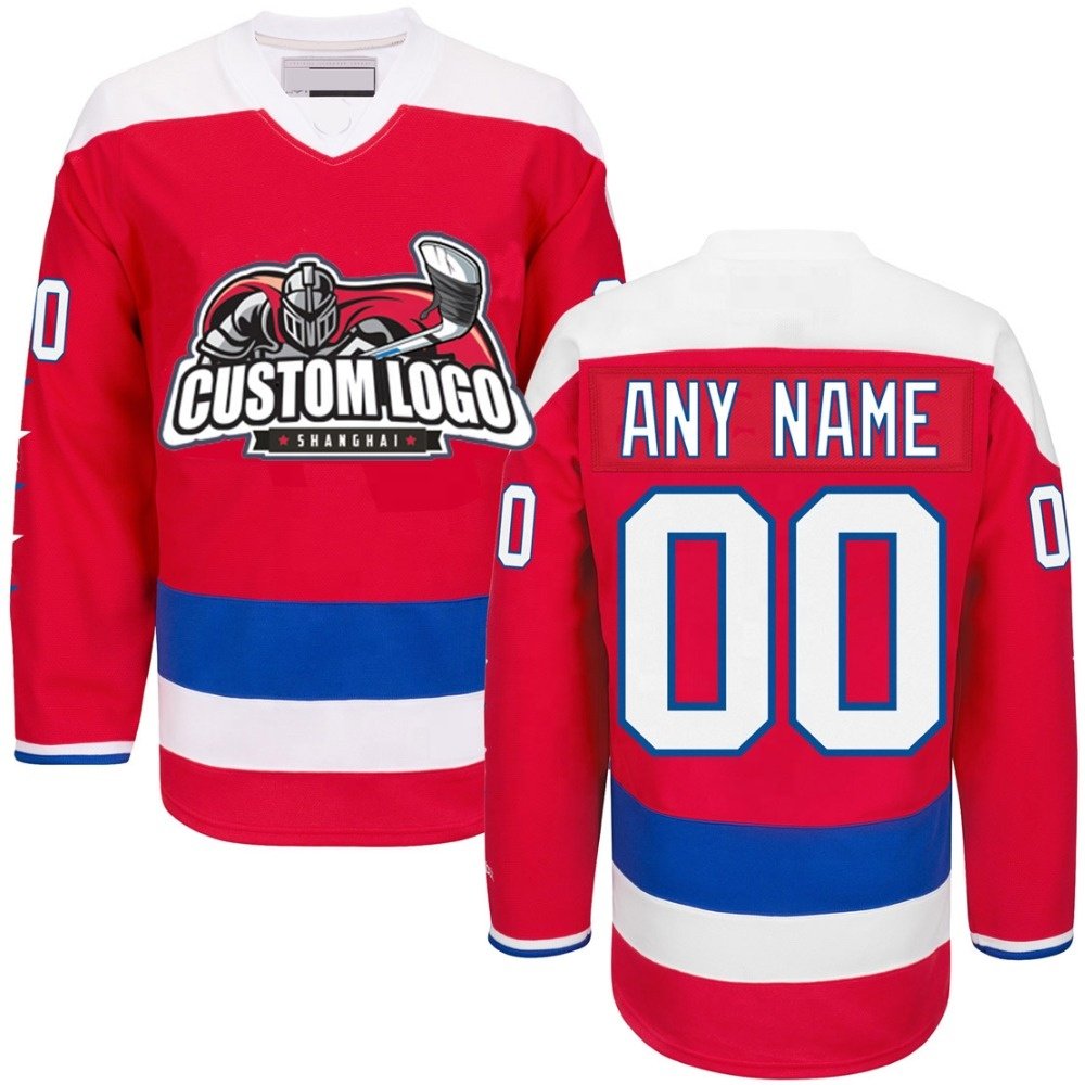 Personalized Any Name Number for Men Women Fans Gifts Team Custom Ice Hockey Jersey