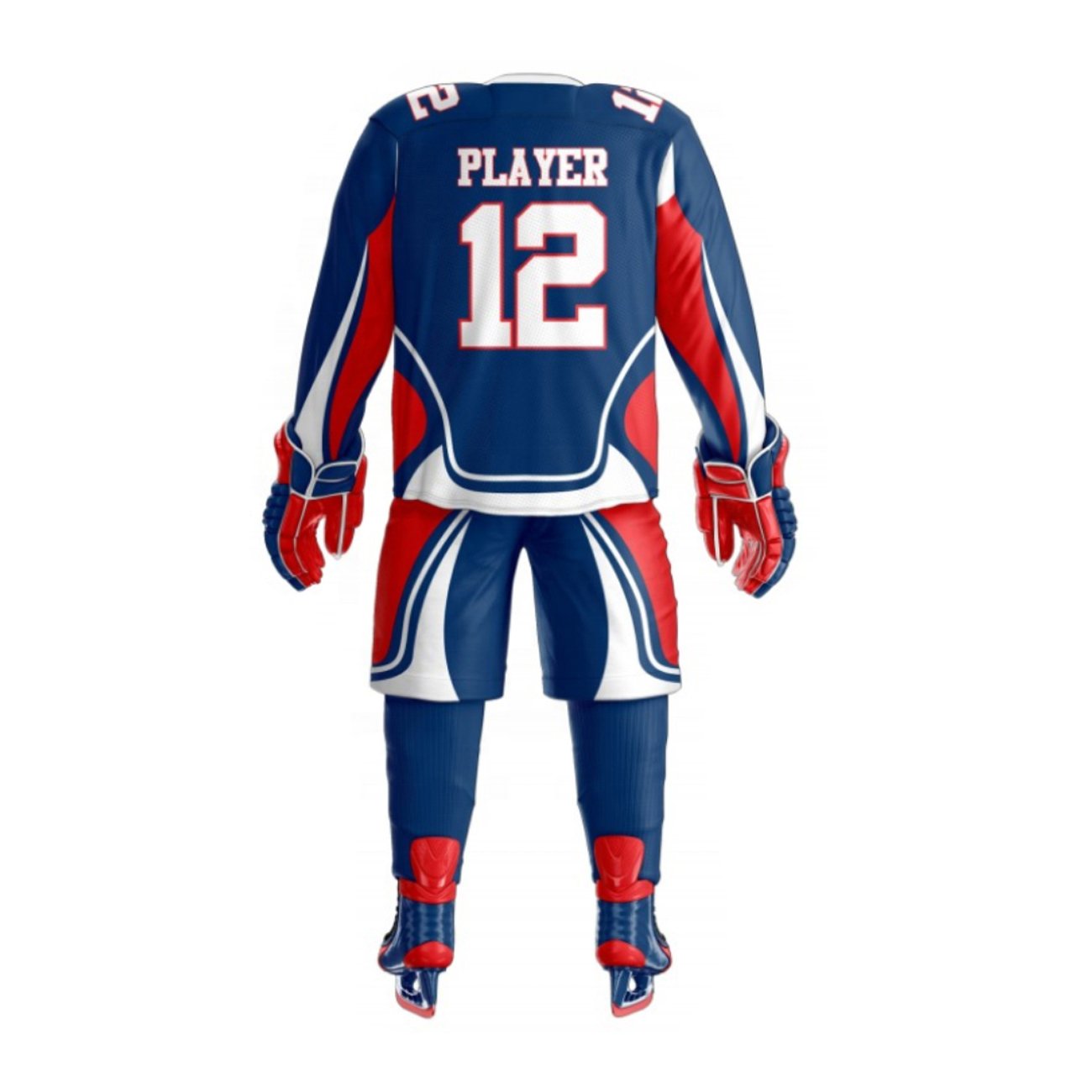 Custom Team Name Polyester Made Ice Hockey Uniform Low Moq Custom Oem Design Ice Hockey Uniform