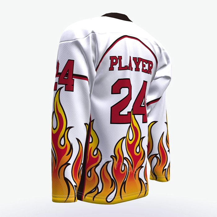 China Manufacturer OEM Design Professional Polyester Hockey Uniform Customized Embroidery Tackle Twill Logo Ice Hockey Jersey