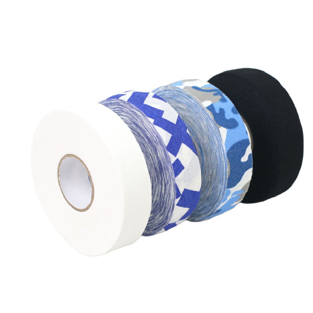 Multiple Colors 2.5cm x 25M Grip Sticks Tapes Clear Poly-cotton Ice Field Hockey Stick Grip Tape