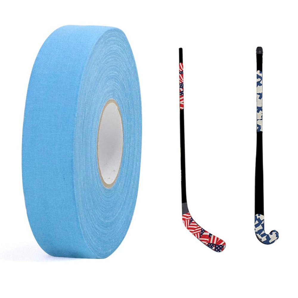 Multiple Colors 2.5cm x 25M Grip Sticks Tapes Clear Poly-cotton Ice Field Hockey Stick Grip Tape