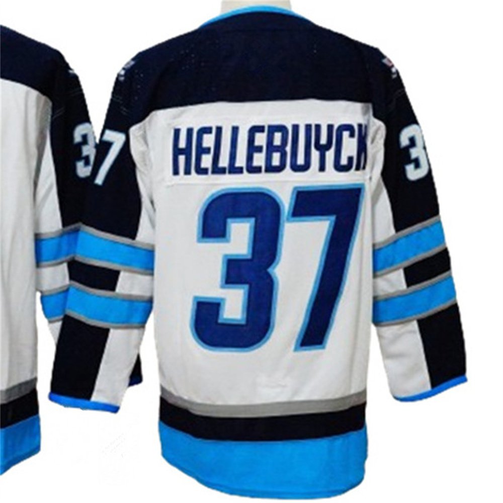 Custom team Hockey Jerseys 33# BYFUGLIEN 29# LAINE 26# WHEELER 55# SCHEIFELE Hockey Jersey Embroidery Shirts Sports Wear