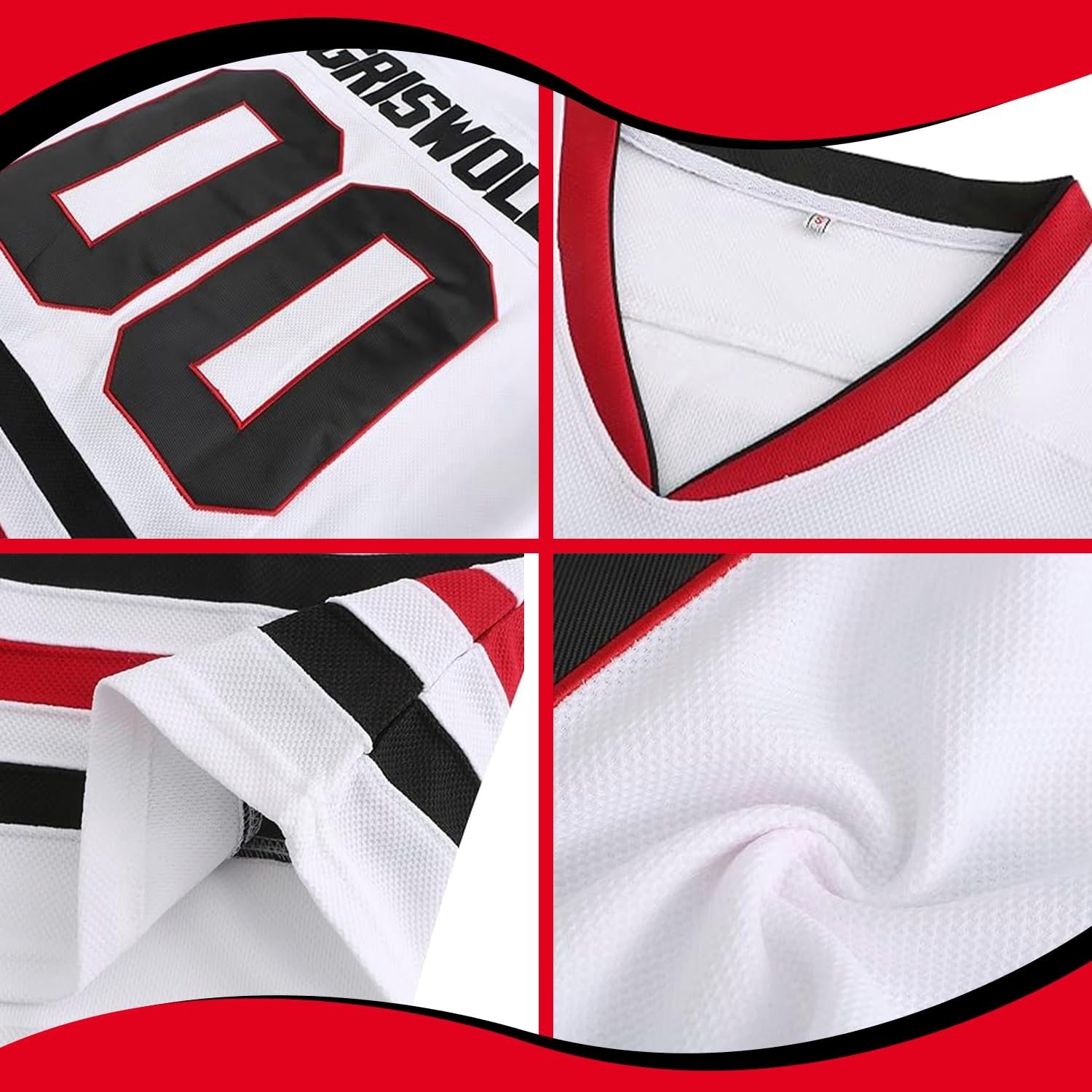 New York Matt Rempe White V Neck Oversize Home Best Quality Stitched Hockey Jersey
