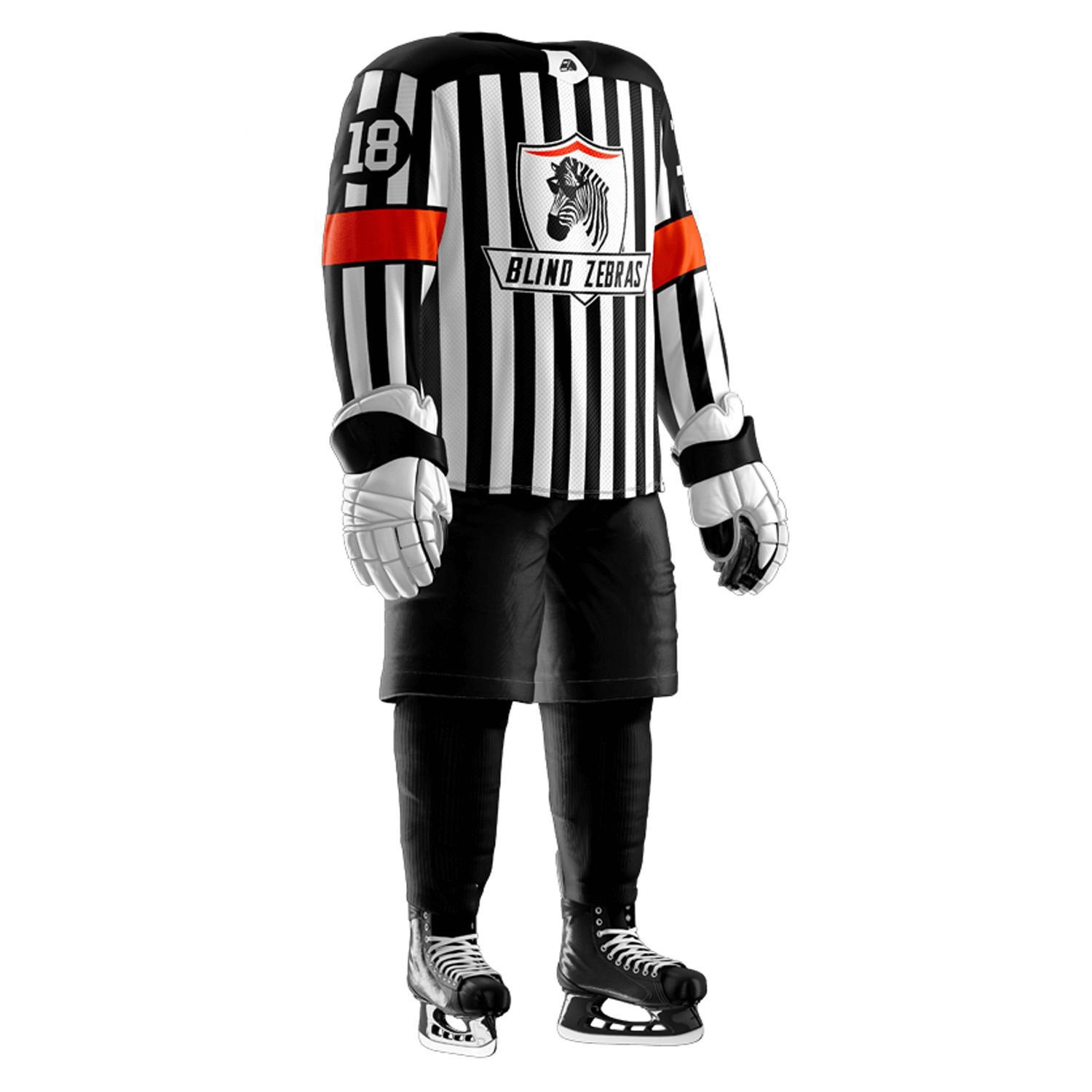 Fully Customized Ice Hockey Uniform Team Wear Sports Ice Hockey Uniform Plain Practice Ice Hockey Uniform