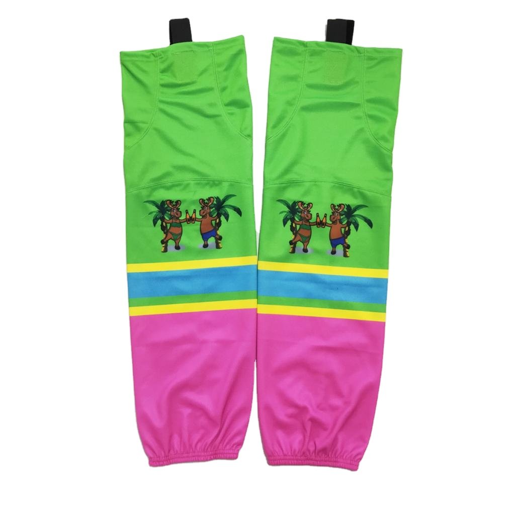 Factory Price Ice Hockey Socks Sublimation Custom Ice Hockey Socks