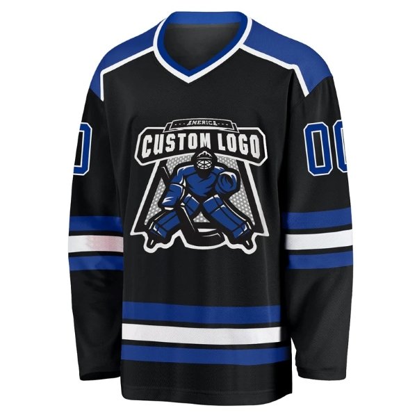 Wholesale Custom Toronto Hockey Jersey High Quality Breathable Mesh Uniform OEM Team Name Top Sublimation Printing Technology