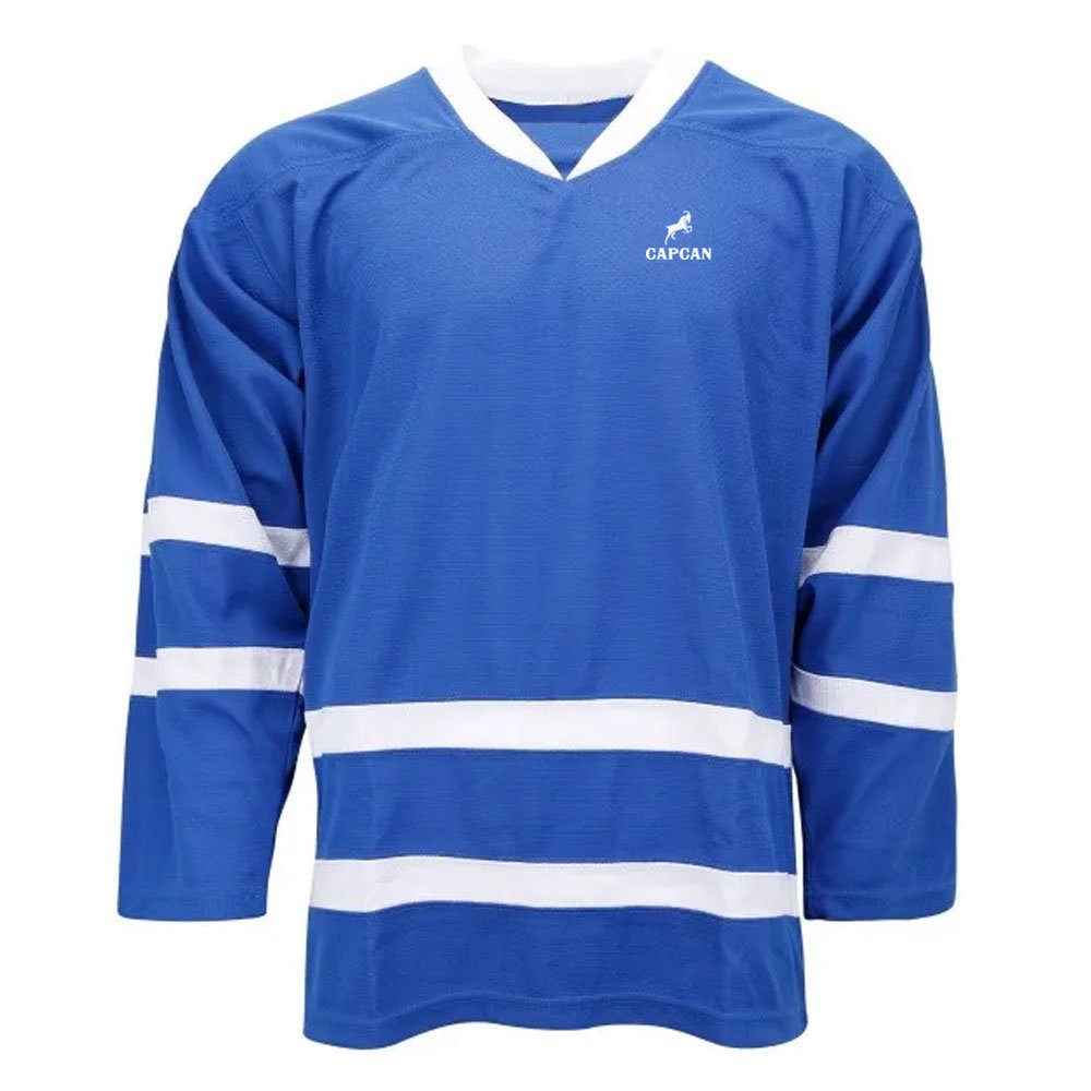 Custom made plain practice team reversible ice hockey jerseys made in pakistan