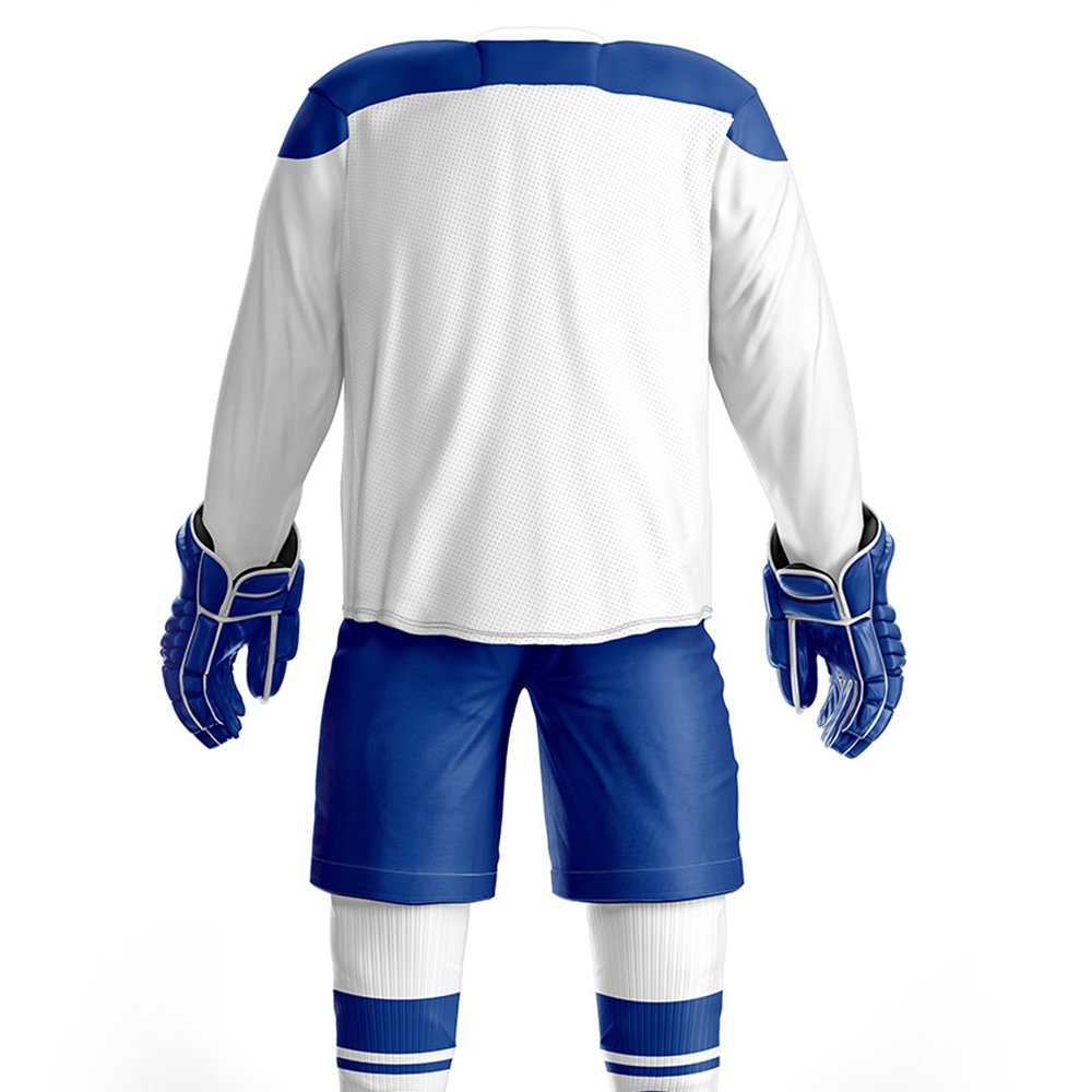 Sports Wear Ice Hockey Uniform Winter Wear Long Sleeve V-Neck Polyester Made Ice Hockey Uniform