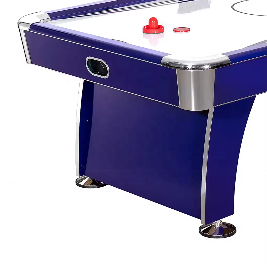 Factory Wholesale Indoor Gaming MDF 7FT E-SCORER Electric Air Hockey Power Hockey Tables Electric Air Hockey