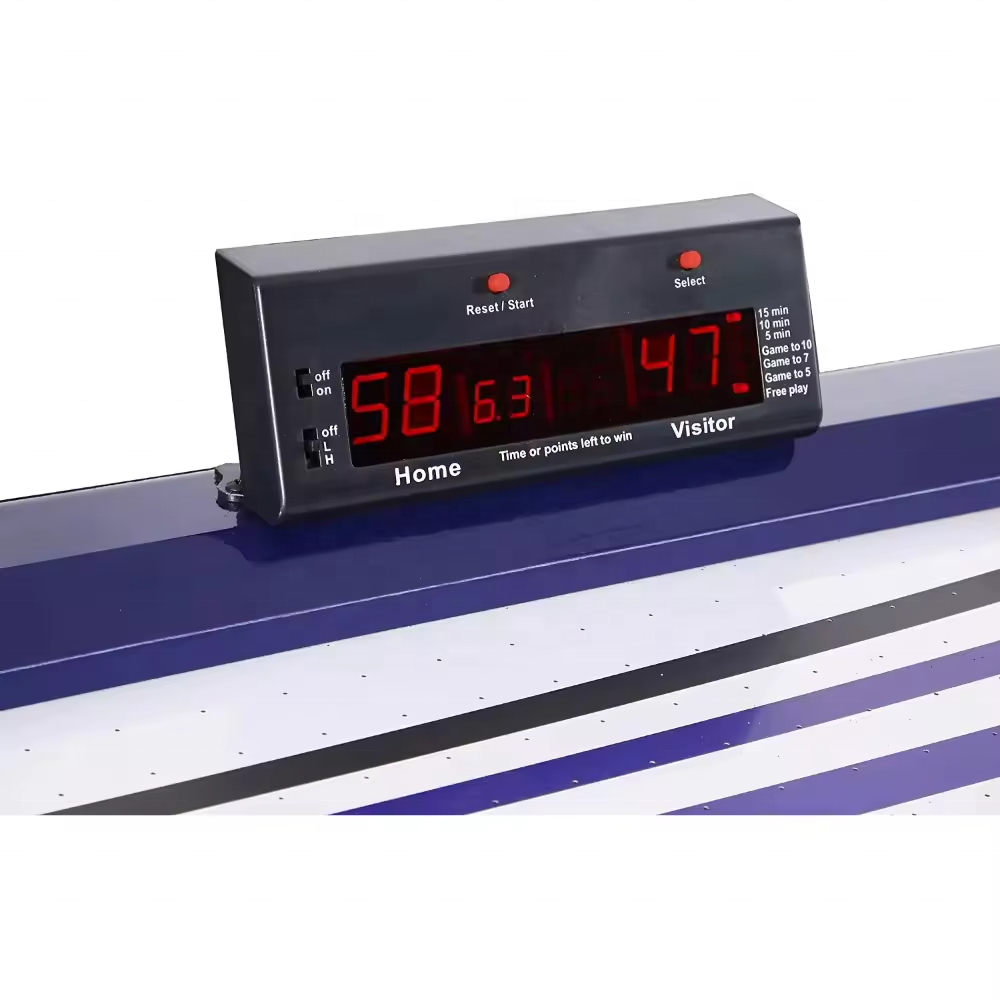 Factory Wholesale Indoor Gaming MDF 7FT E-SCORER Electric Air Hockey Power Hockey Tables Electric Air Hockey