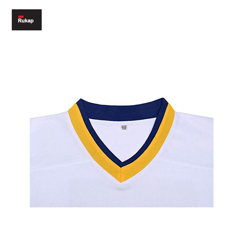 wholesale 100% polyester cheap team blank custom made men new york youth ice hockey jersey