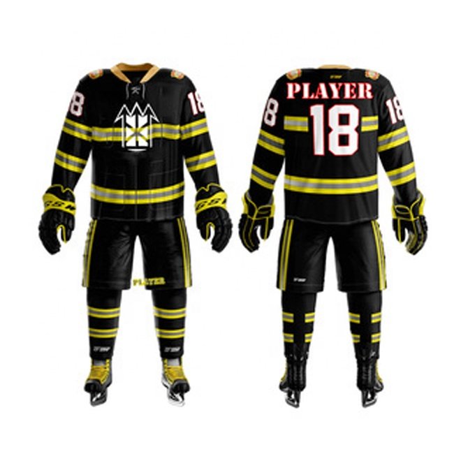 Top quality custom made sublimation ice hockey jerseys