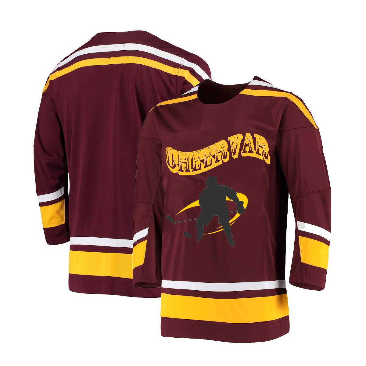 Embroidery Applique Ice Hockey Jersey Custom Ice Hockey Wear Men Blank Ice Hockey Jerseys