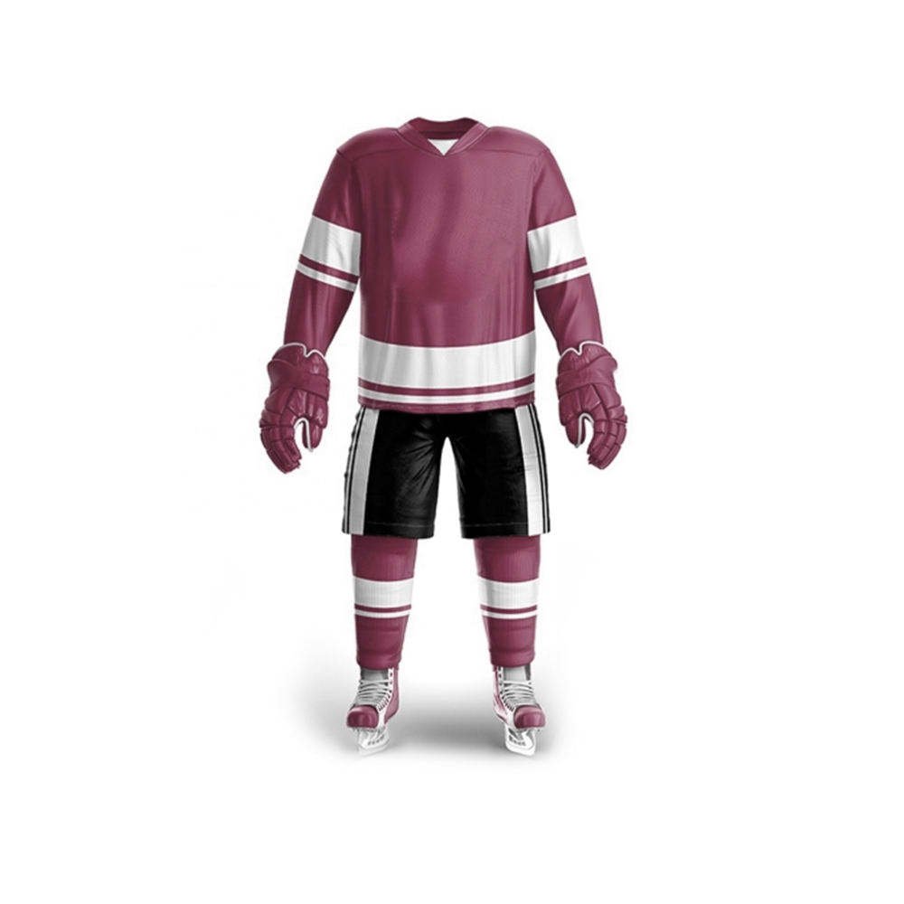 New Arrival Ice Hockey Uniform Solid Color Ice Hockey Uniform Professional Ice Hockey Uniform