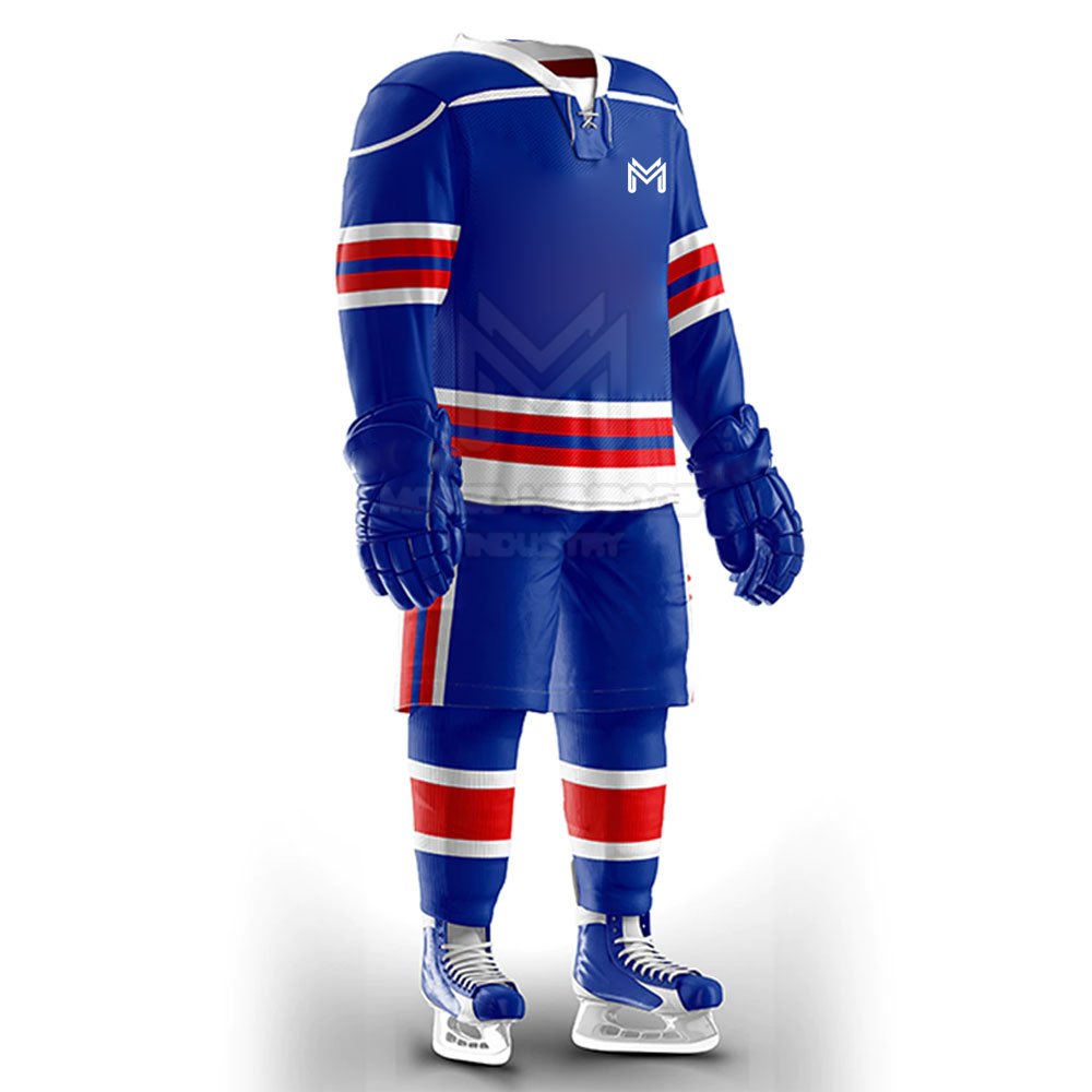 Made In Pakistan Low Moq Men's Ice Hockey Uniforms Sports Wear Plus Size Ice Hockey Uniform