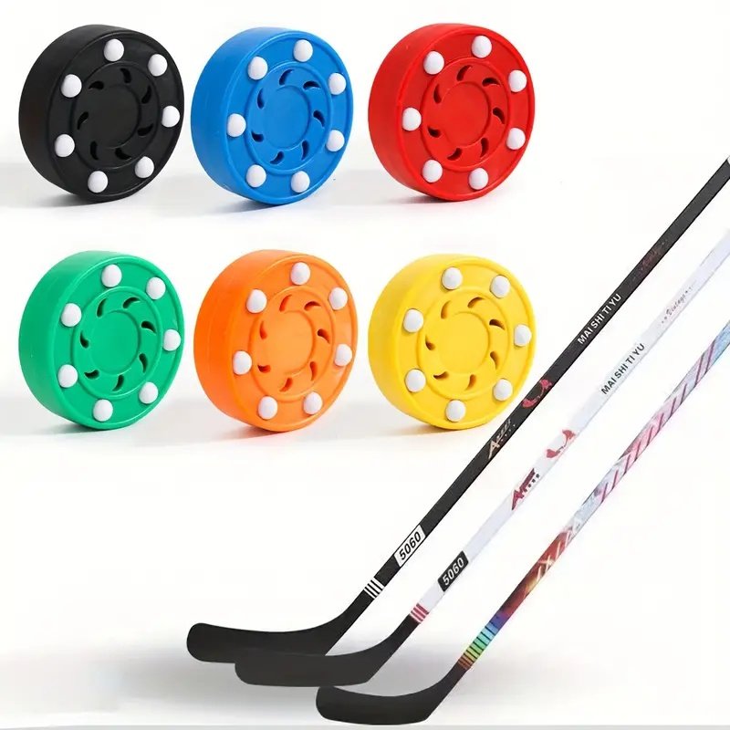 Factory Hockey Balls Custom Logo Brand Ice Field Ball Hockey Puck For Training Inline Hockey Equipment