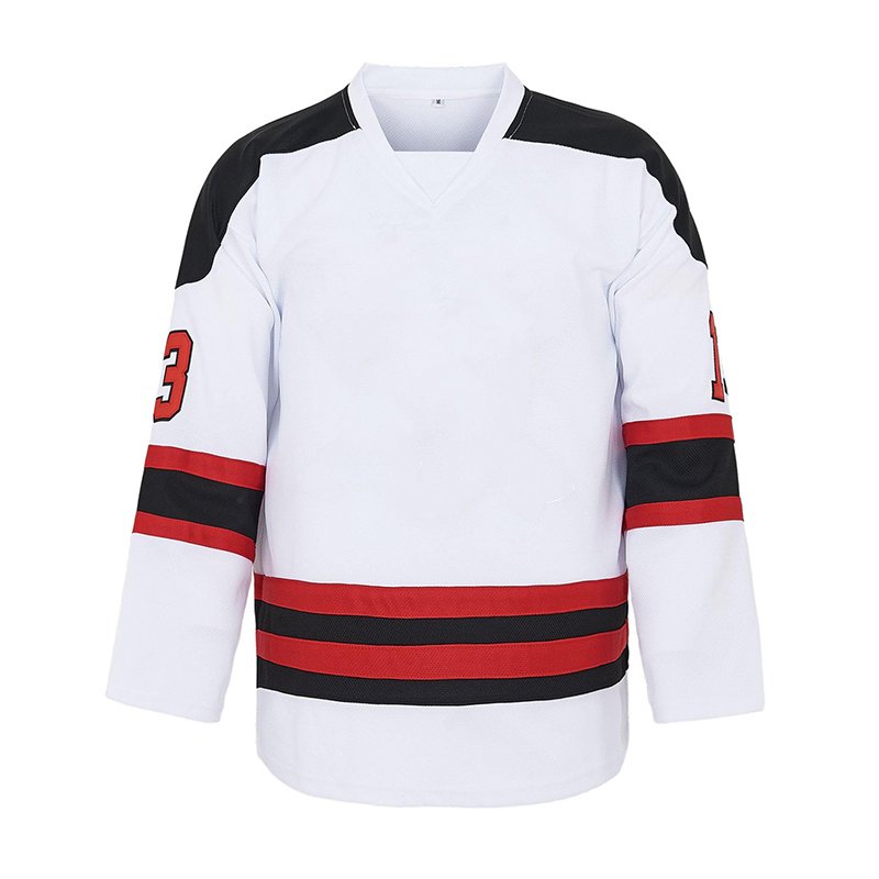 Factory men's hoodie ice hockey uniform embroidery sublimation printing cheap international club team custom ice hockey jerseys