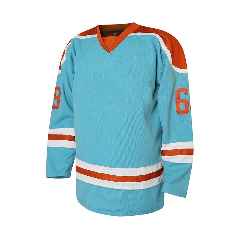 Factory men's hoodie ice hockey uniform embroidery sublimation printing cheap international club team custom ice hockey jerseys