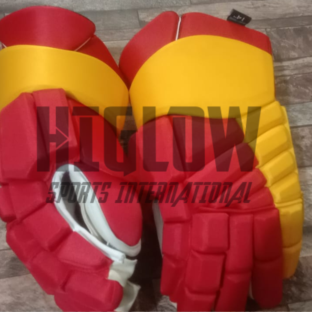 Premium Quality Professional Made Ice Hockey Gloves OEM Service New Arrival Ice Hockey Sports Gloves