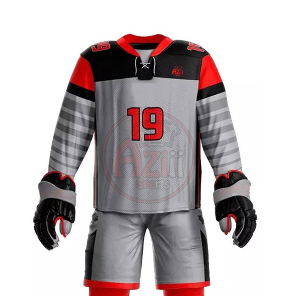 Team Sports Wear Ice Hockey Sets Quick Dry Cheap Ice Hockey Uniform Pakistan Made Ice Hockey Uniform