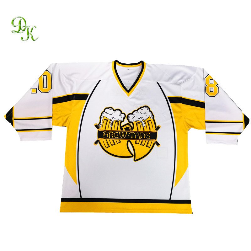 blank team canada ice hockey jersey