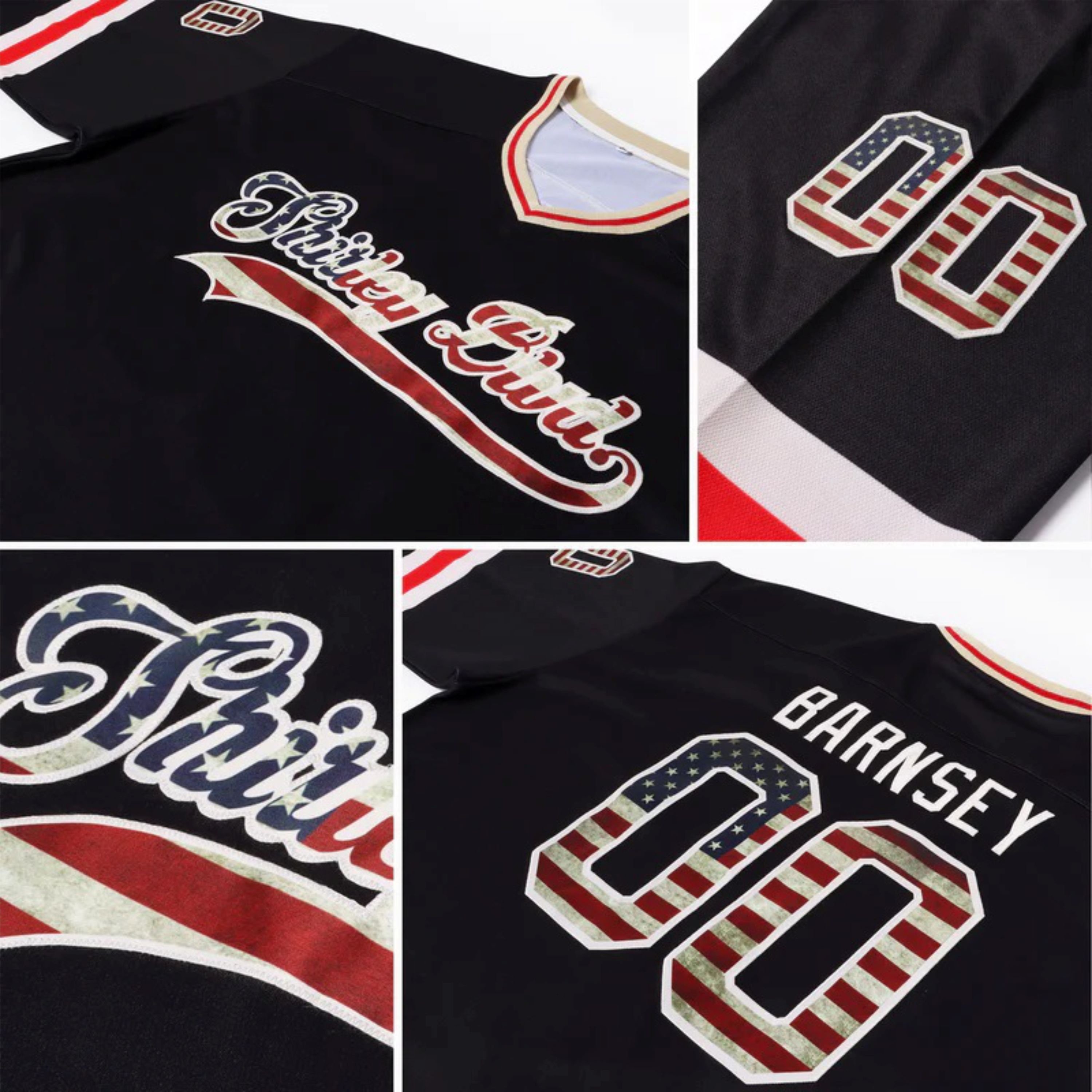 High Quality 100%Polyester Comfortable and Durable Hockey Jersey Stylish Design Ideal for Professional and Amateur Teams