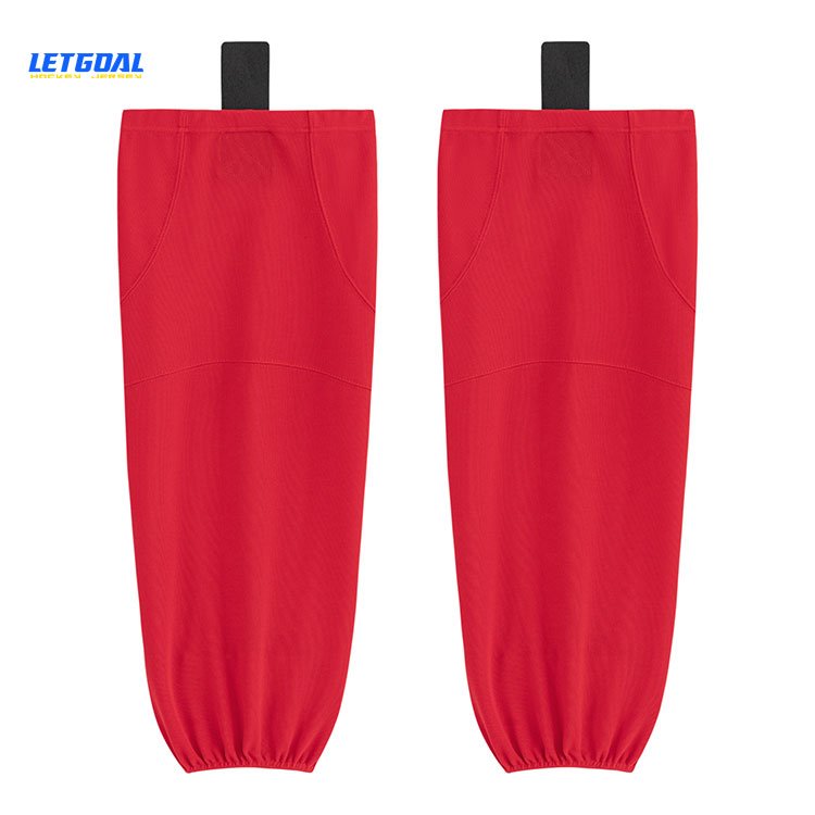 Breathable Quick Dry polyester Ice Hockey Socks Custom logo For Kids hockey teams