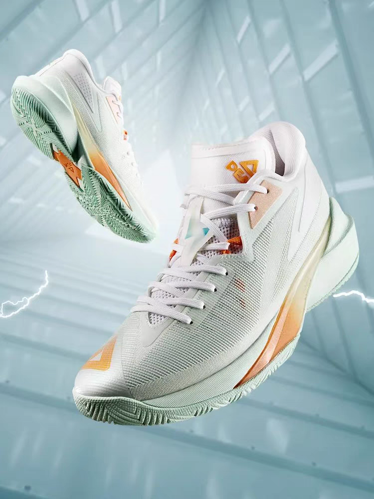 Peak Summer New Status Permanent Lightning 10th Generation Basketball Shoes Low Basketball Shoes Blood breathable Slow shock Blind ET32101A