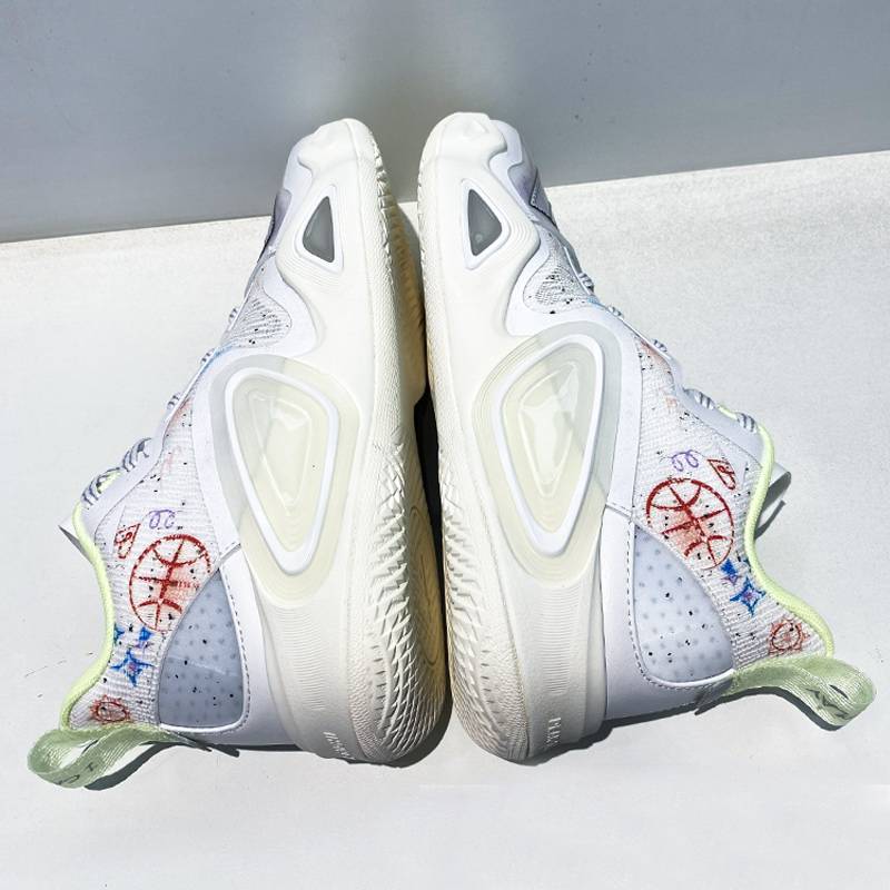 Peak big triangle polar basketball competition shoes men's increased air -breathable non -slip wild sports shoes ET33857A tide