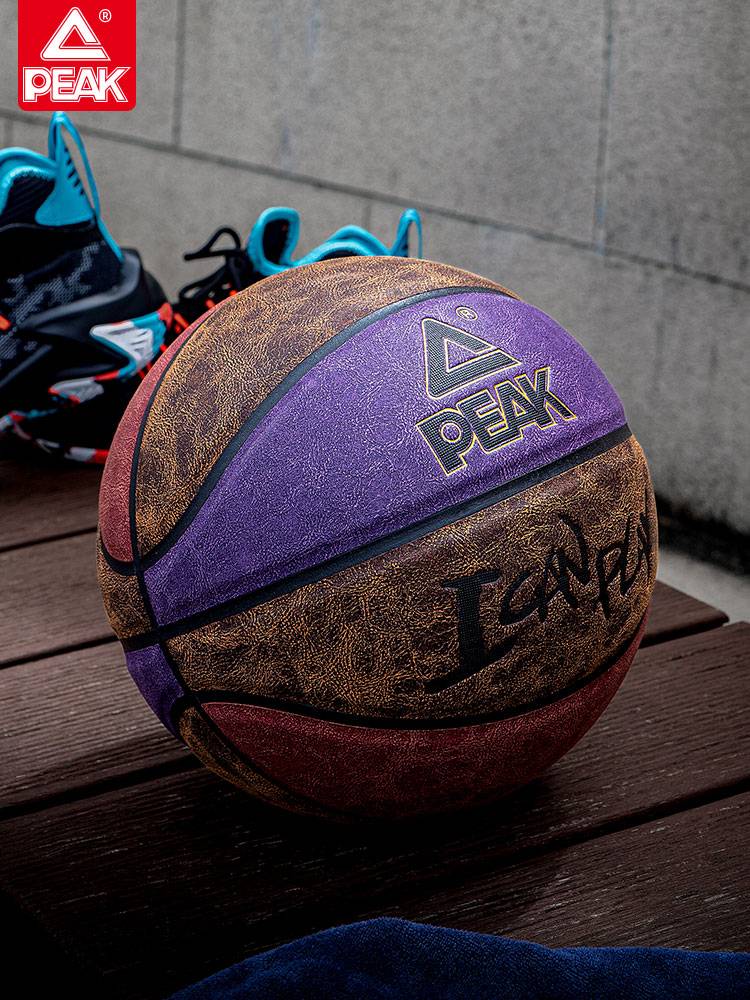 Peak Basketball game special 7 -ball outdoor cement floor outdoor wild ball anti -hair leather finger