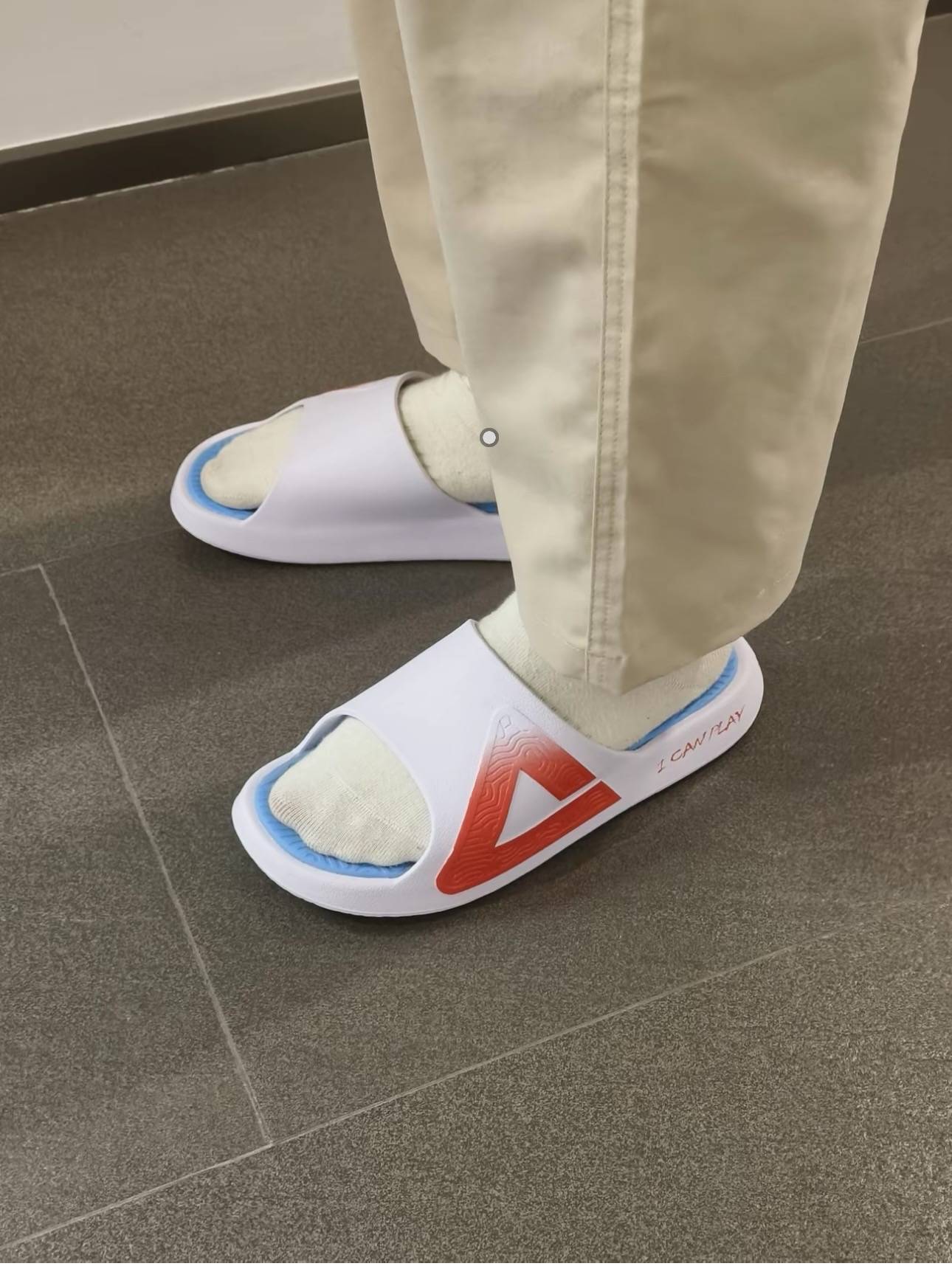 Peak polar slippers Men and women in the summer of 2024 new foreign wear basketball slippers