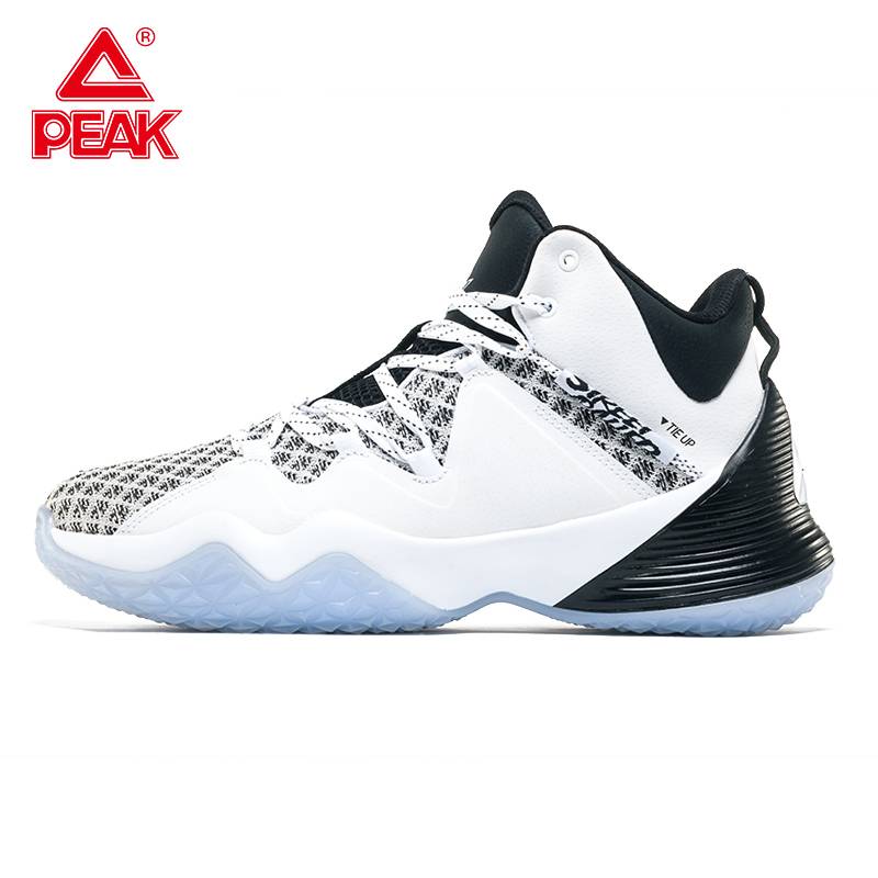 Peak basketball shoes men's shoes 2024 spring new official flagship flagship anti -slip, wear -resistant cushioning actual combat sneakers