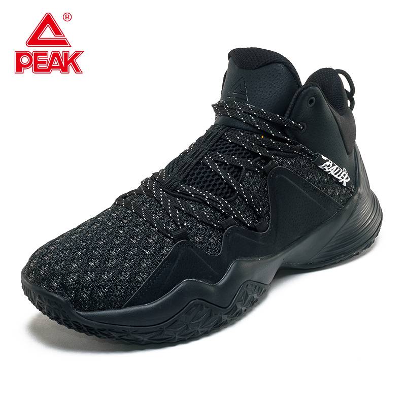 Peak basketball shoes men's shoes 2024 spring new official flagship flagship anti -slip, wear -resistant cushioning actual combat sneakers