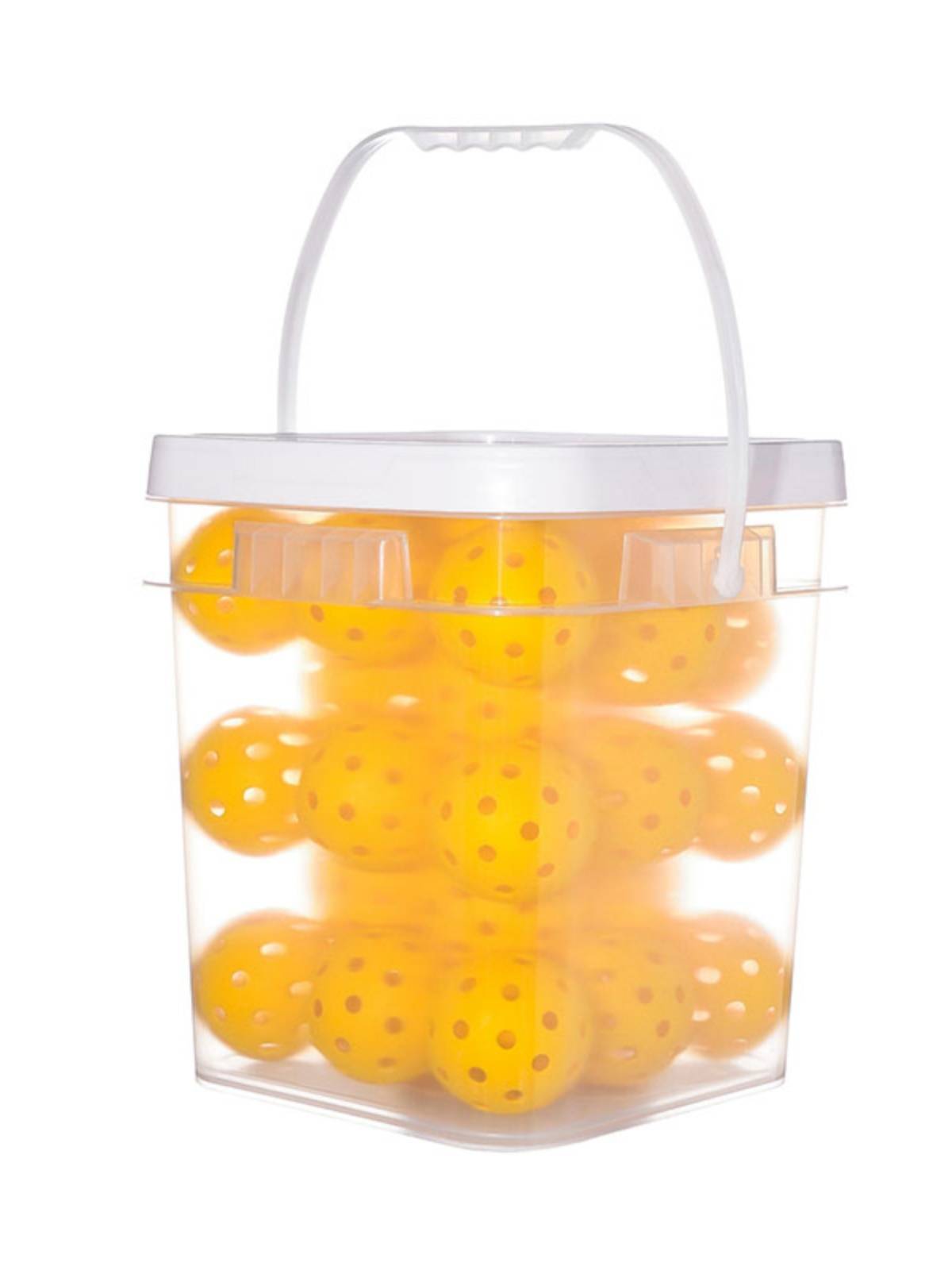 Peak 40 -hole 74mm training ball Pickleball storage barrel set one barrel of 36 outdoor practice balls